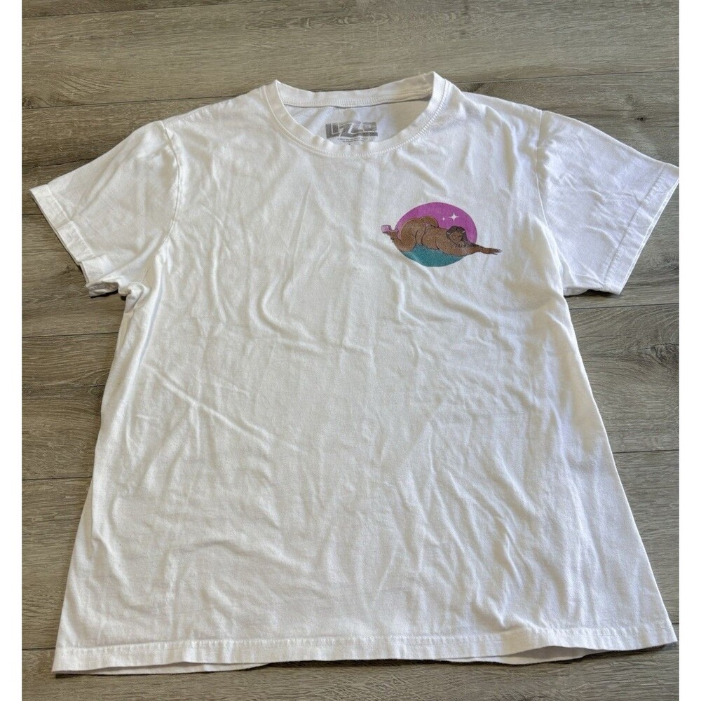 Lizzo Warner Music Group Licensed Arch Graphic Design White SS T Shirt Large